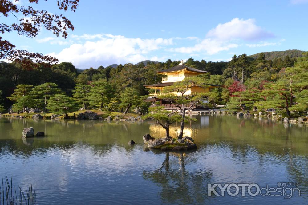 荘厳な金閣寺