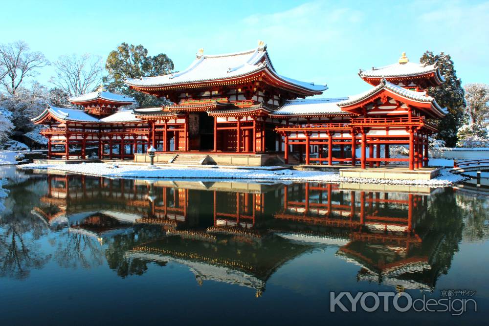 雪の平等院