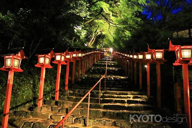 貴船神社ライトアップ