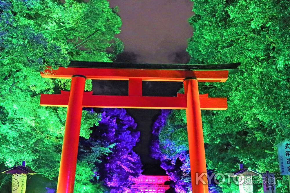 下鴨神社糺の森の光の祭