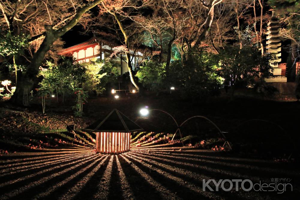 嵐山花灯路2017 宝厳院