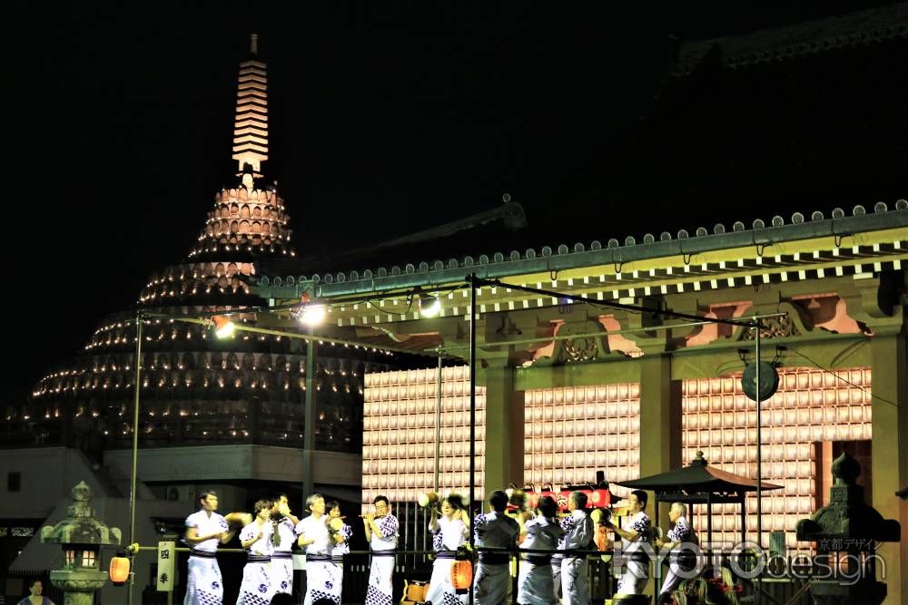 壬生寺、うら盆会万灯供養2018