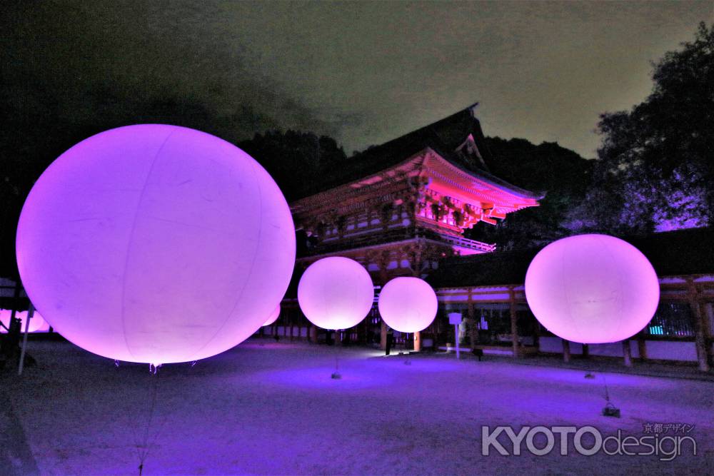 下鴨神社、糺の森の光の祭4