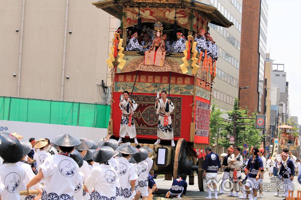 祇園祭2019、前祭山鉾巡行、月鉾