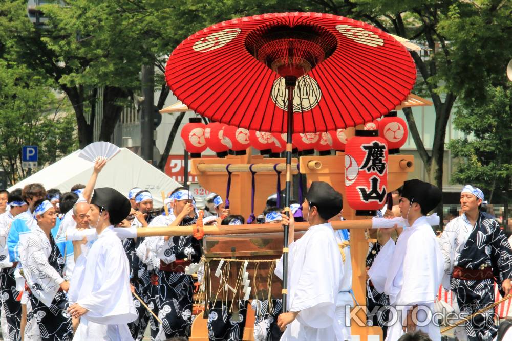 祇園祭、後祭山鉾巡行、鷹山2019-2