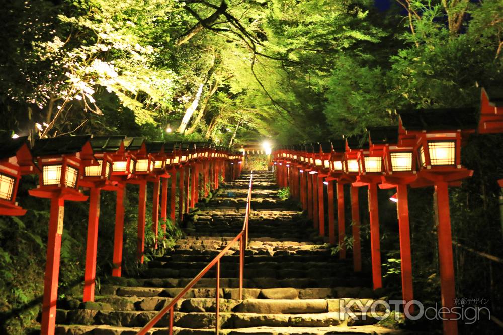 貴船神社七夕ライトアップ2019-2