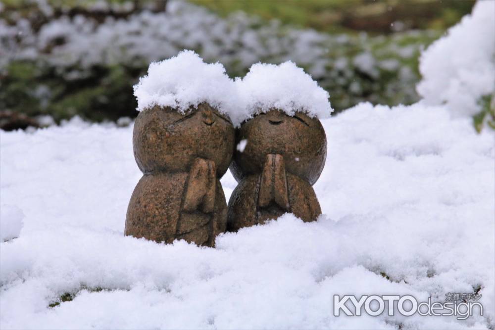 詩仙堂雪のお地蔵さん