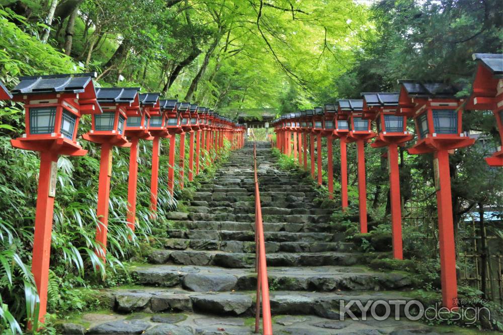 貴船神社参道2021-8月