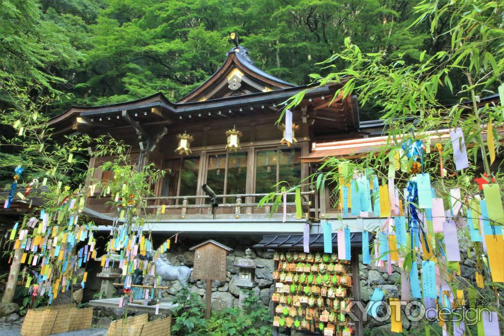 貴船神社七夕飾り2021