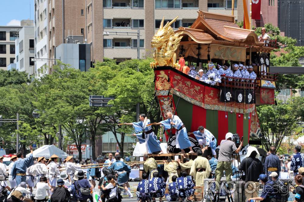 祇園祭、大船鉾辻回し2022-2