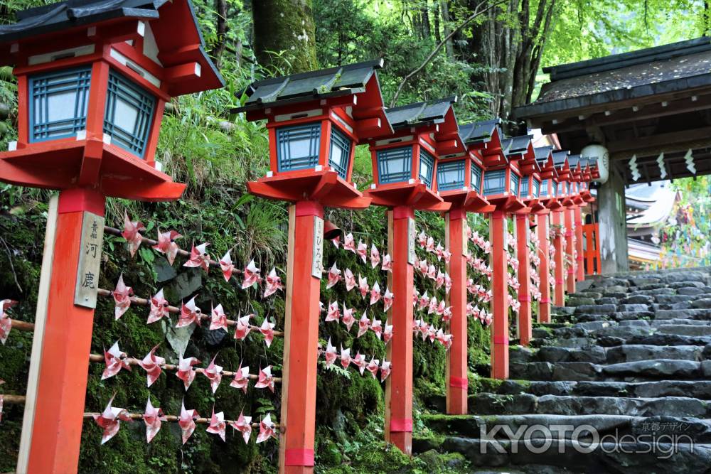 貴船神社の風車