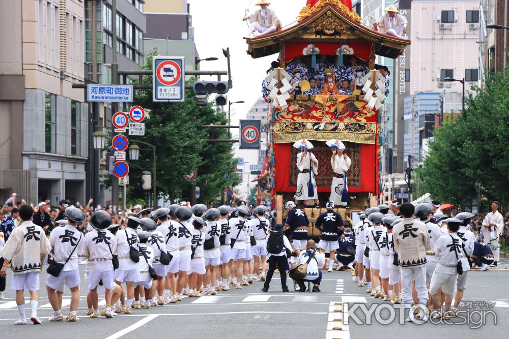 祇園祭前祭巡行長刀鉾2024-1