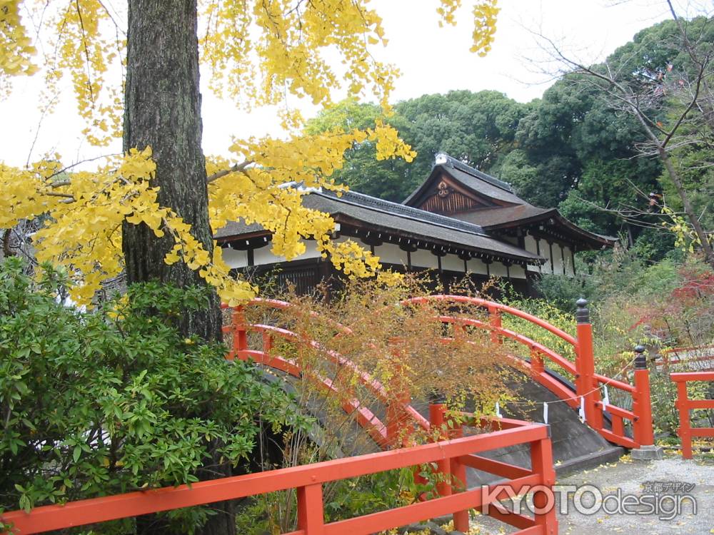 紅葉の下鴨神社