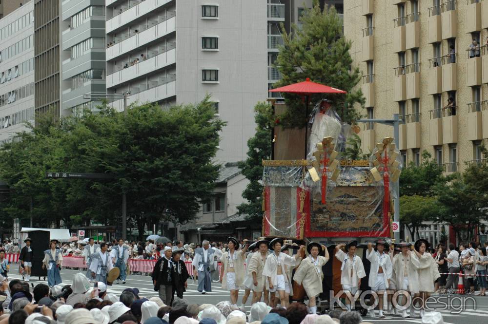 白楽天山の行列