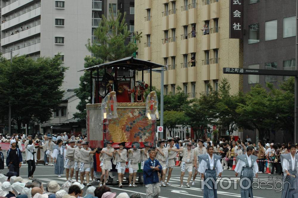 郭巨山の行列