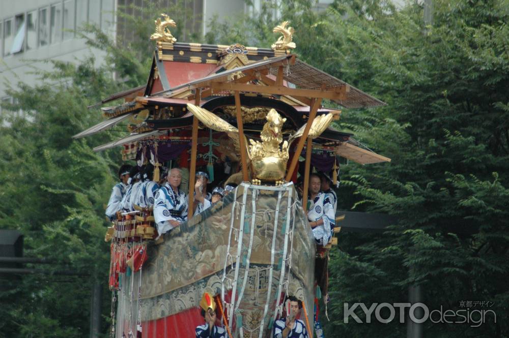 船鉾の鷁