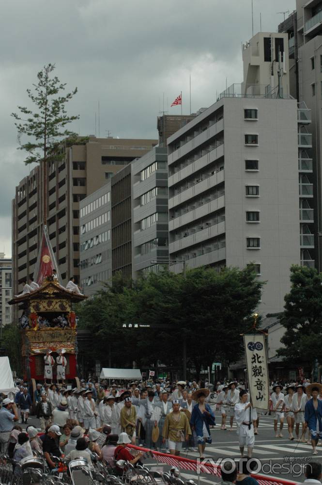 北観音山の行列