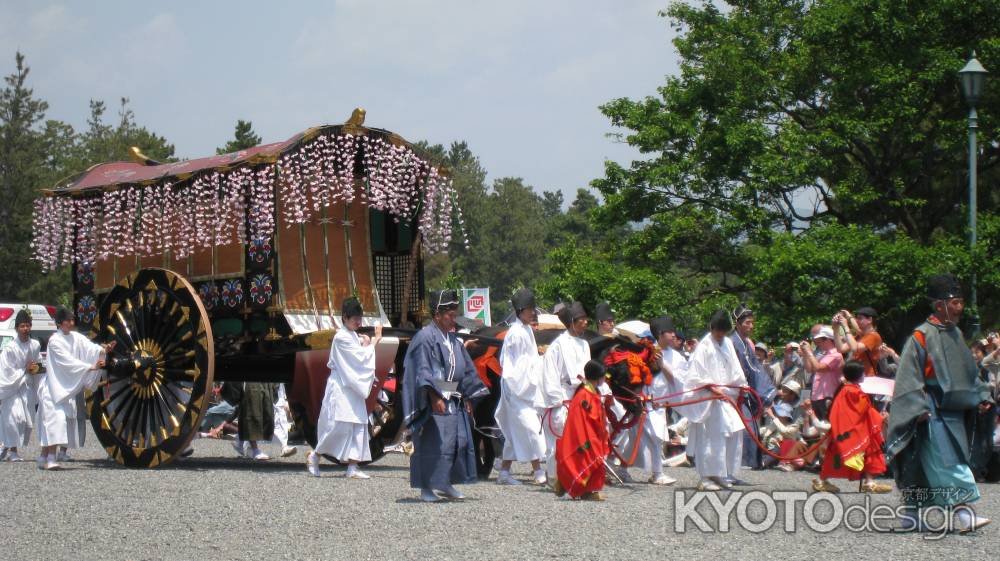 葵祭　最後の行列