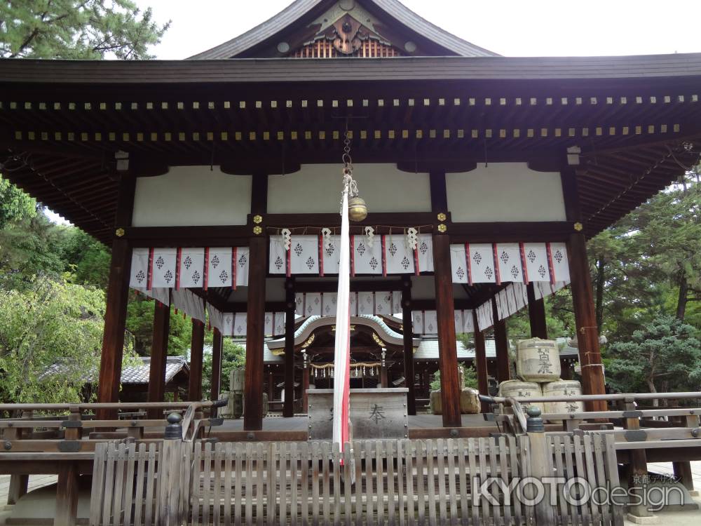 上御霊神社 舞殿