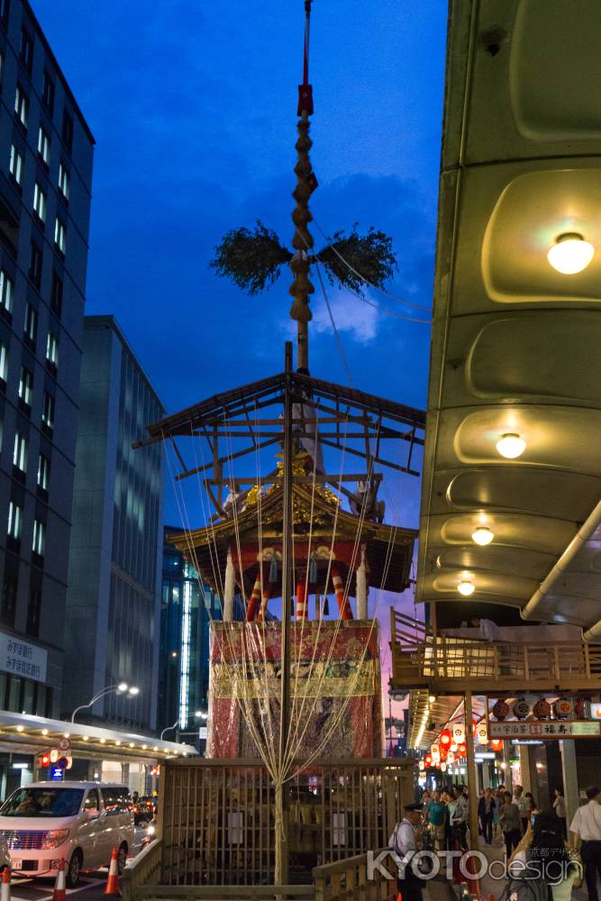 祇園祭７月１２日の風景①