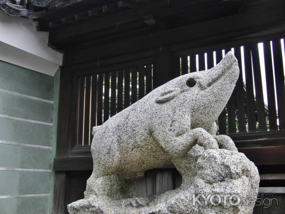 護王神社の狛猪