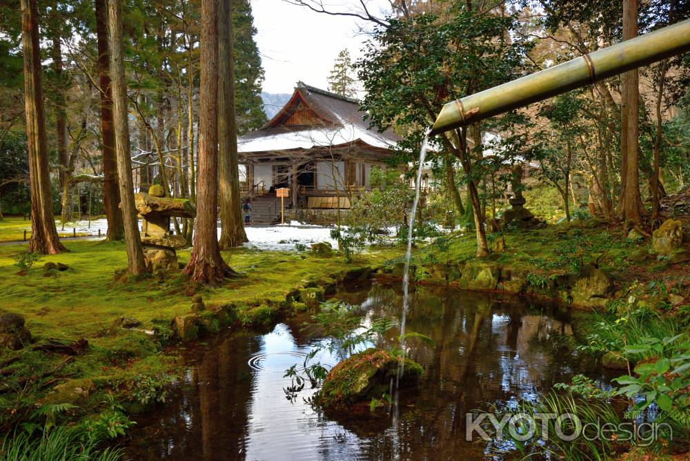 雪景色・三千院