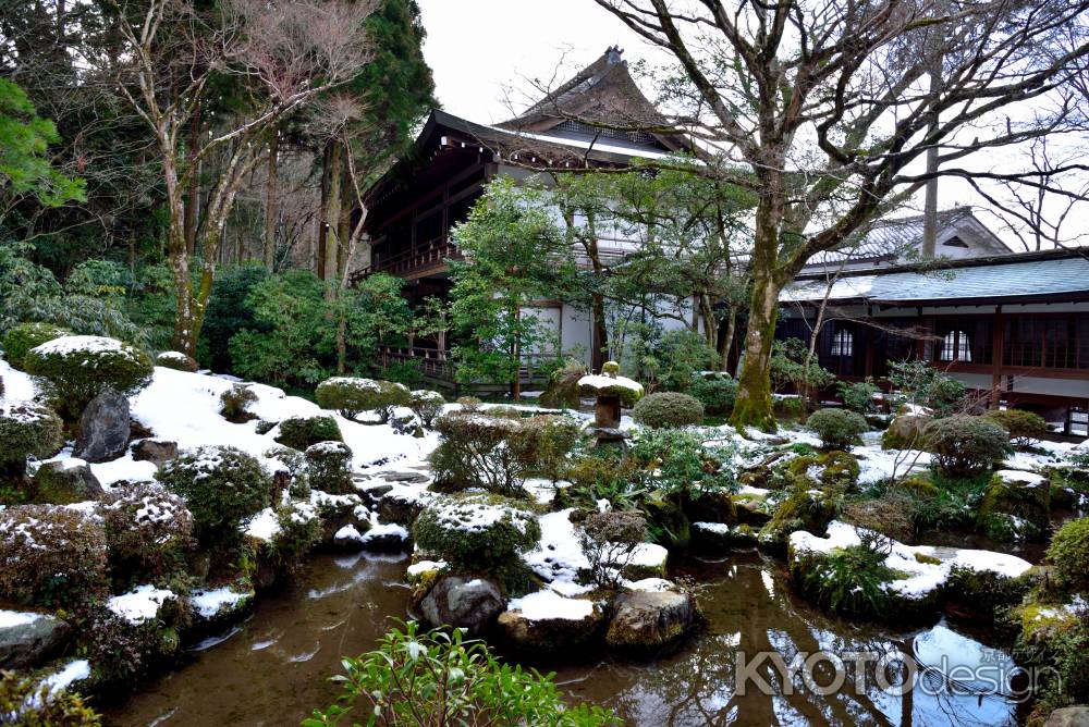 三千院・雪景色