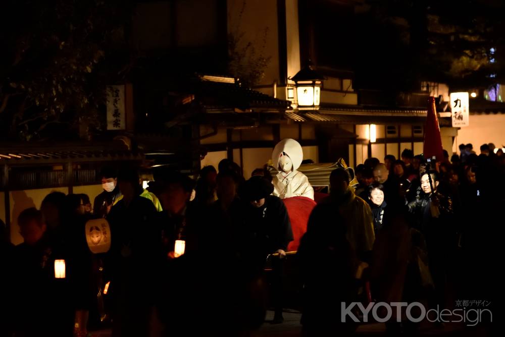 狐の嫁入り（高台寺近辺）