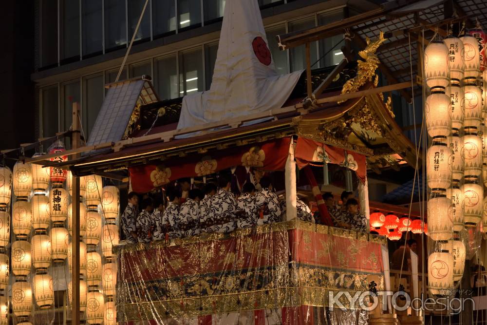 祇園祭前祭・宵々々山　長刀鉾