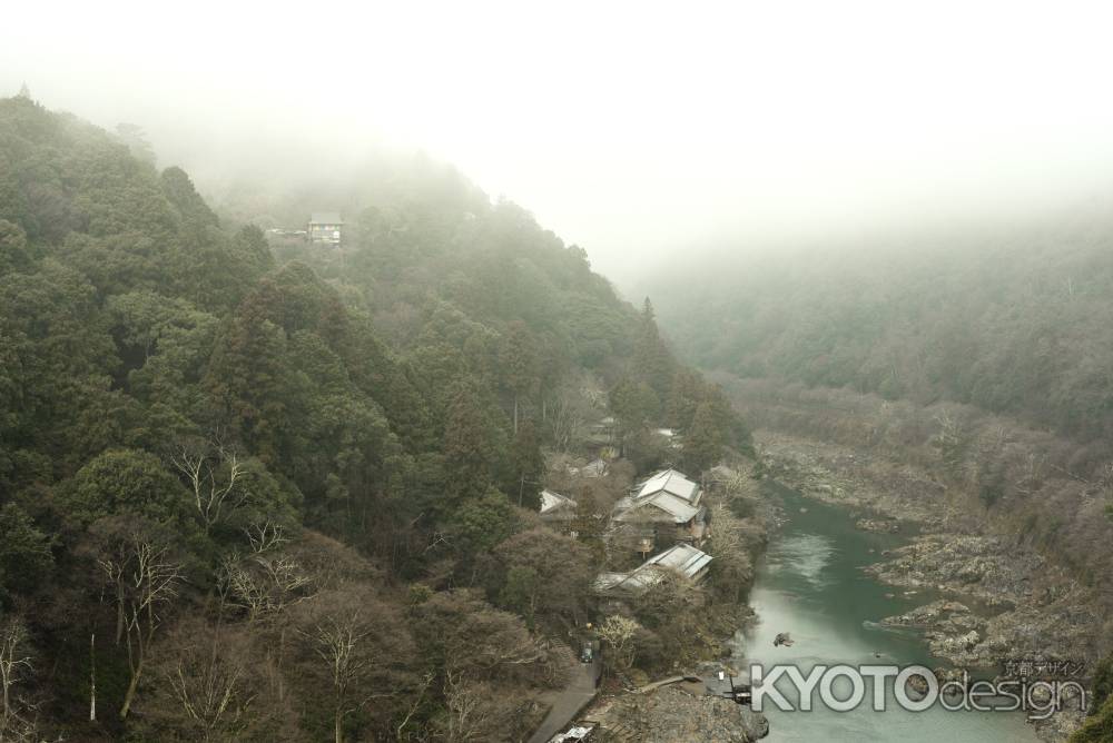 嵐山・朝もや（３）