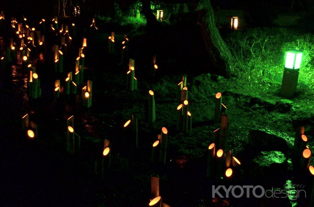 竹灯り・幽玄の川