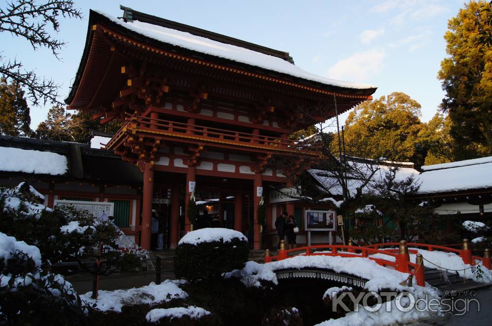 上賀茂神社_雪景