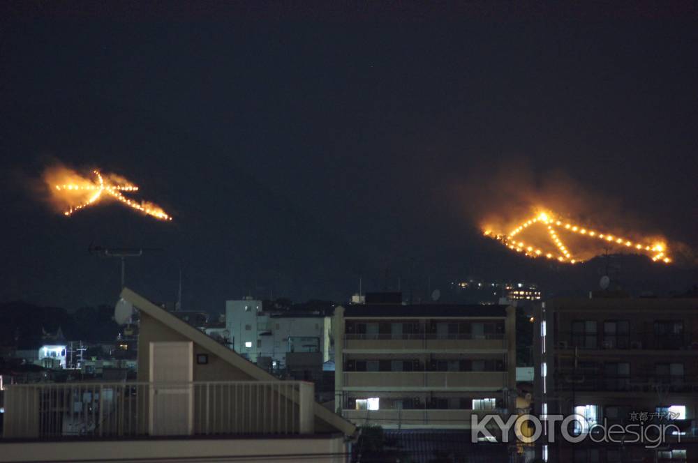 五山送り火_左大文字・船形