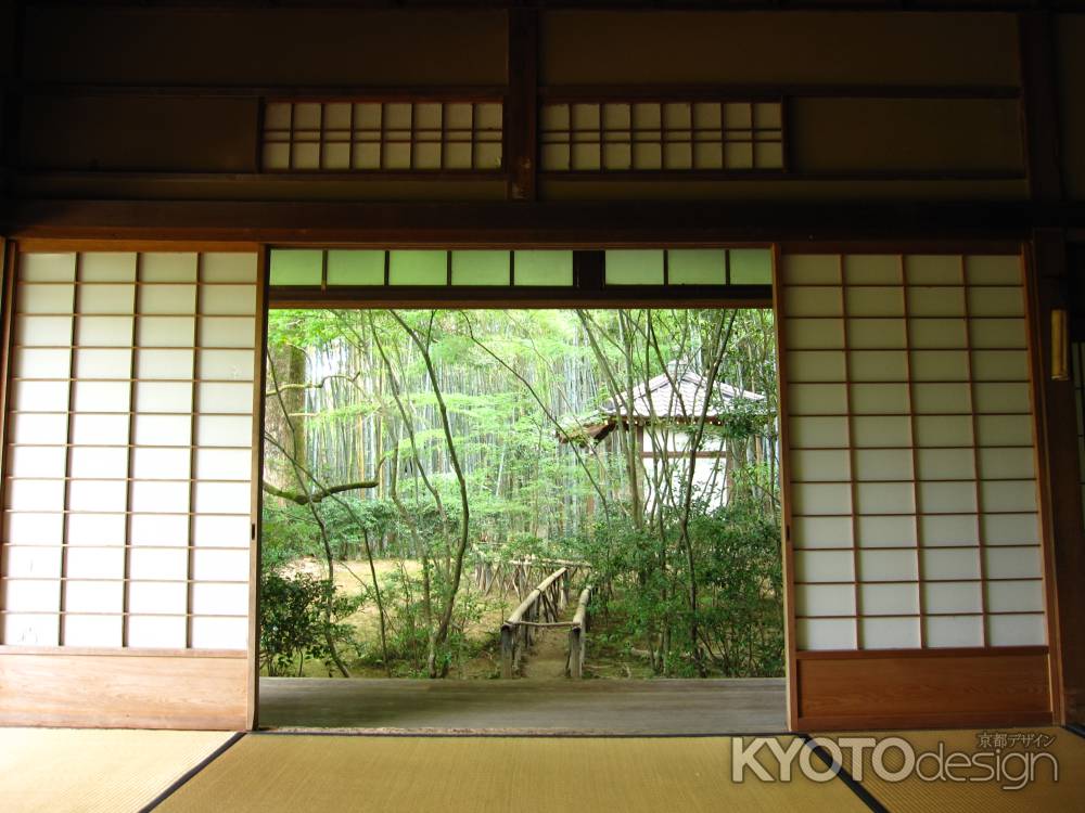 滝口寺本堂から庭園、小松堂