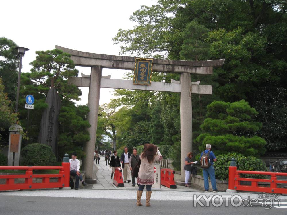 城南離宮東鳥居