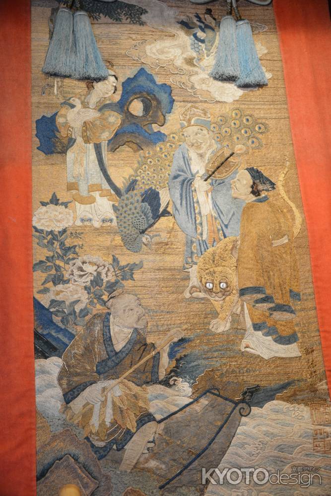 伯牙山の見送り