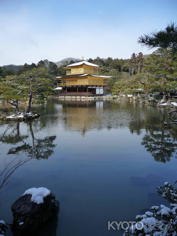 雪の金閣寺　2014.01 -2