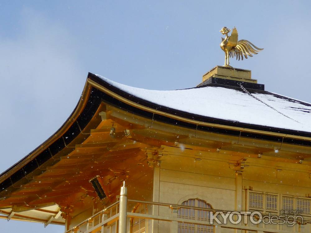 雪の金閣寺　2014.01 -9