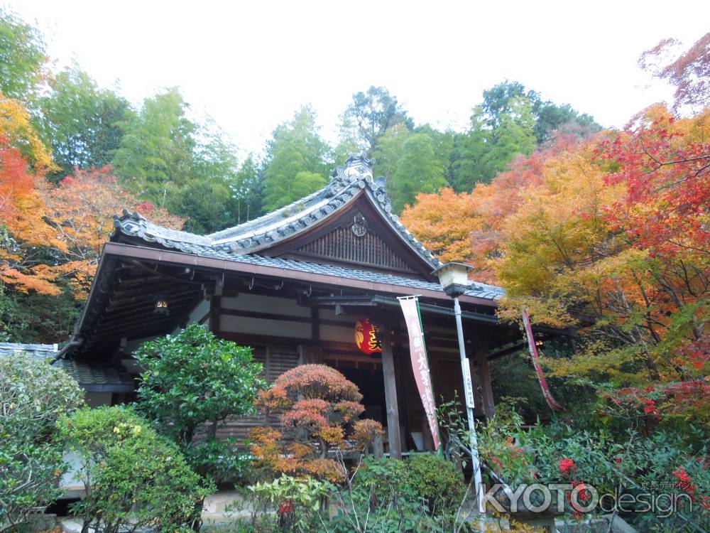 山科聖天双林院　紅葉