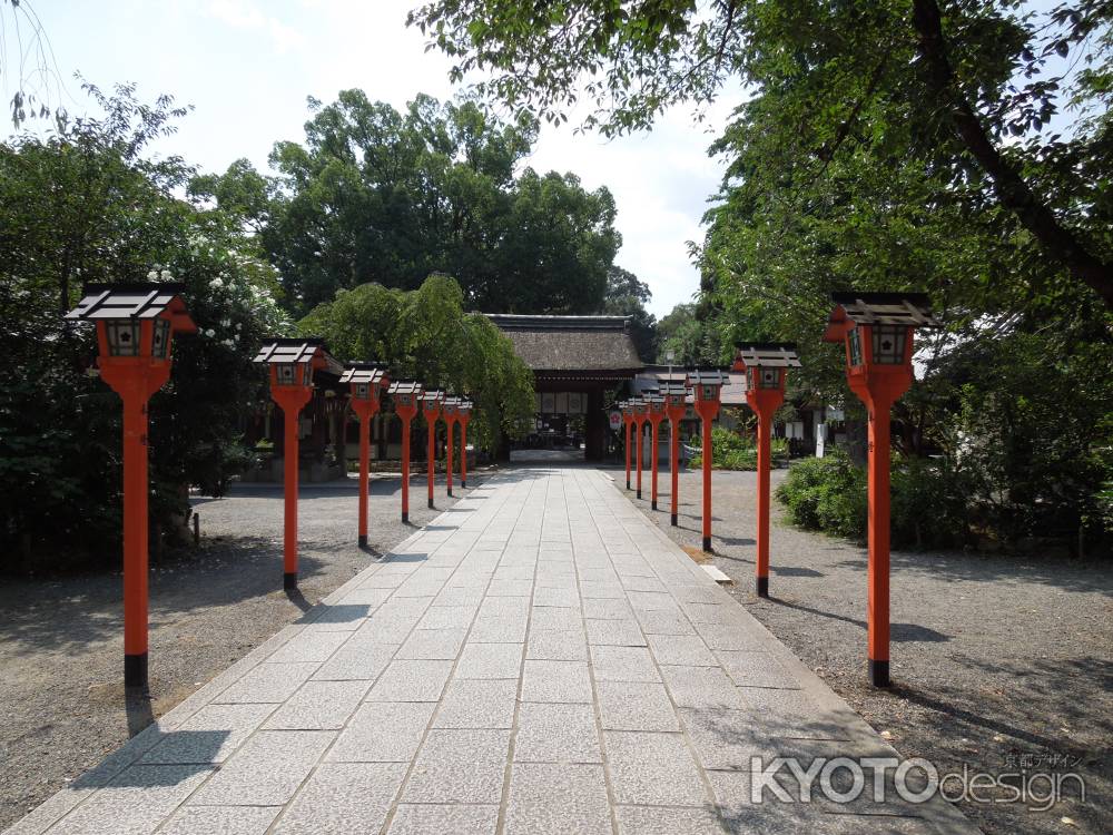 平野神社東参道