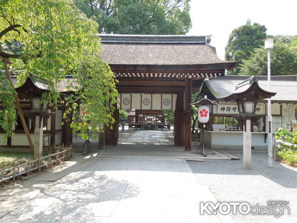 平野神社門