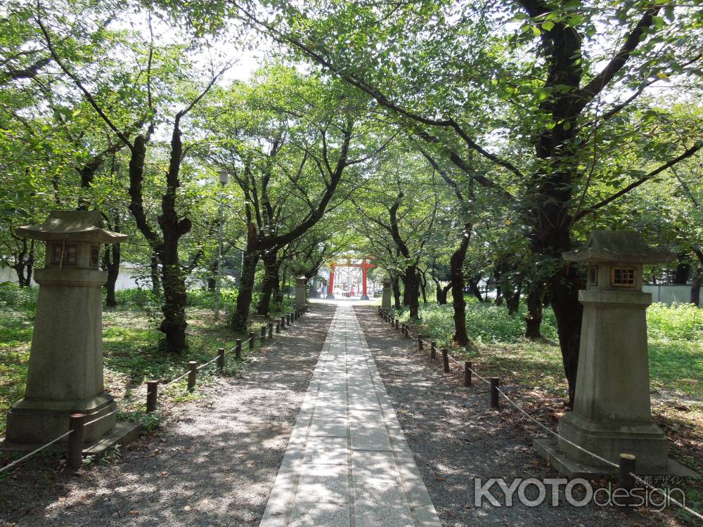 平野神社西参道