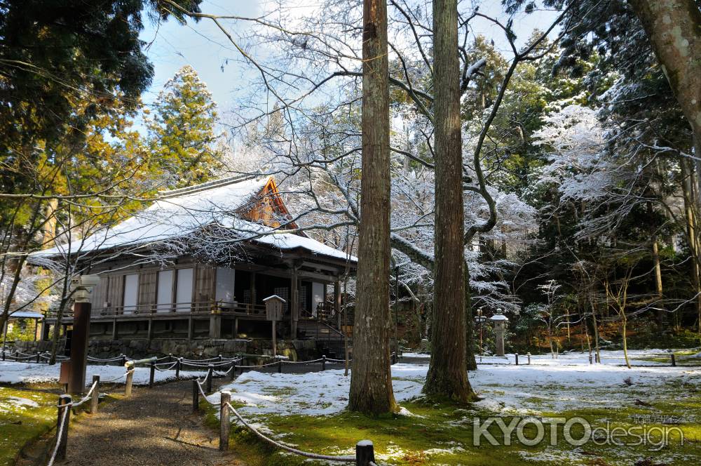 三千院　雪景色2