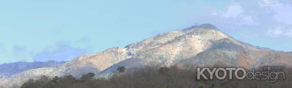 比叡山の雪化粧