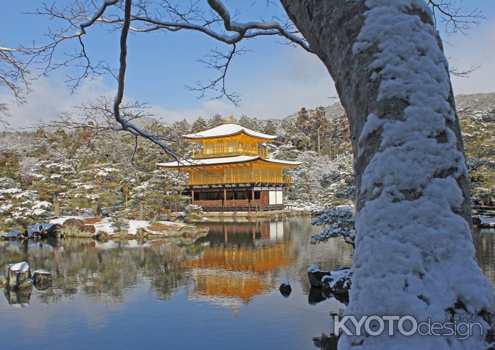 雪の金閣