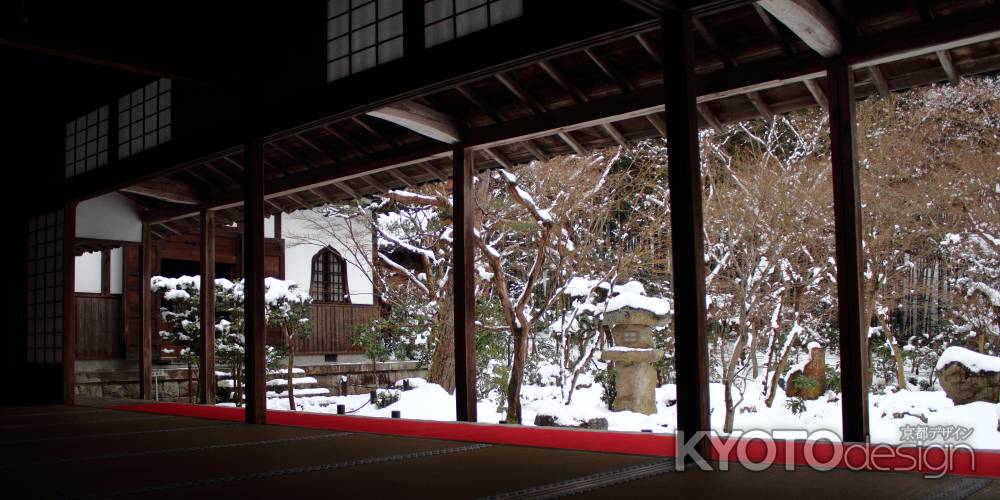 雪の圓光寺