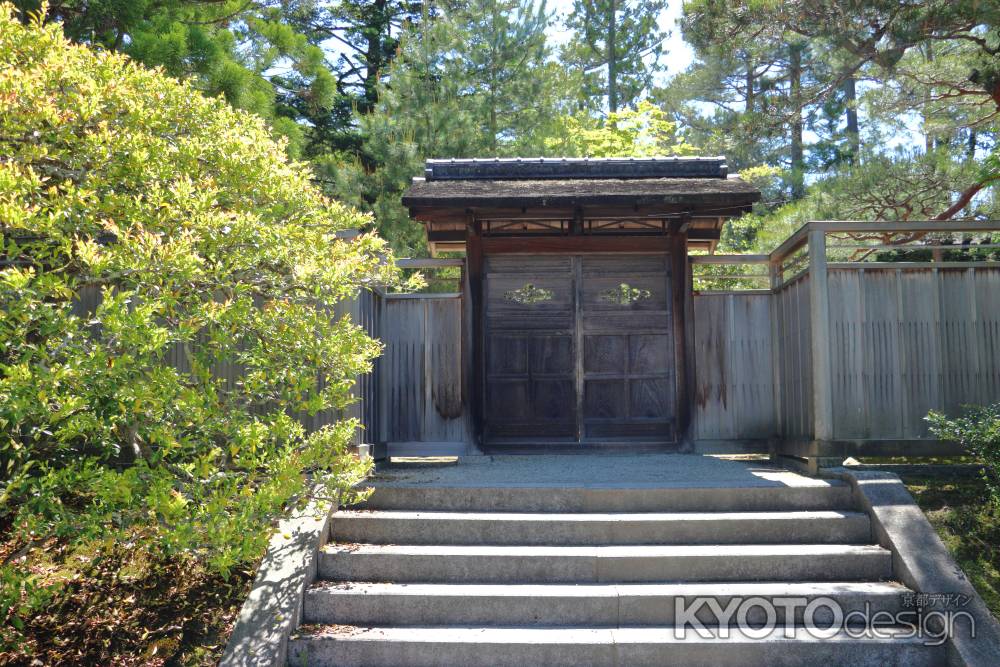 修学院離宮　下離宮　御幸門