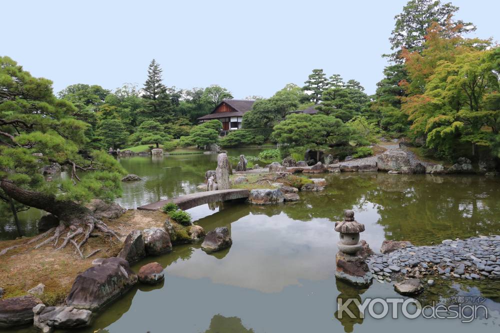 桂離宮の庭園