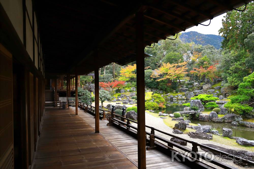 三宝院の表書院前にひろがる庭園