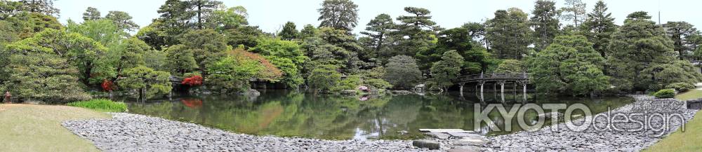 京都御所の御池庭